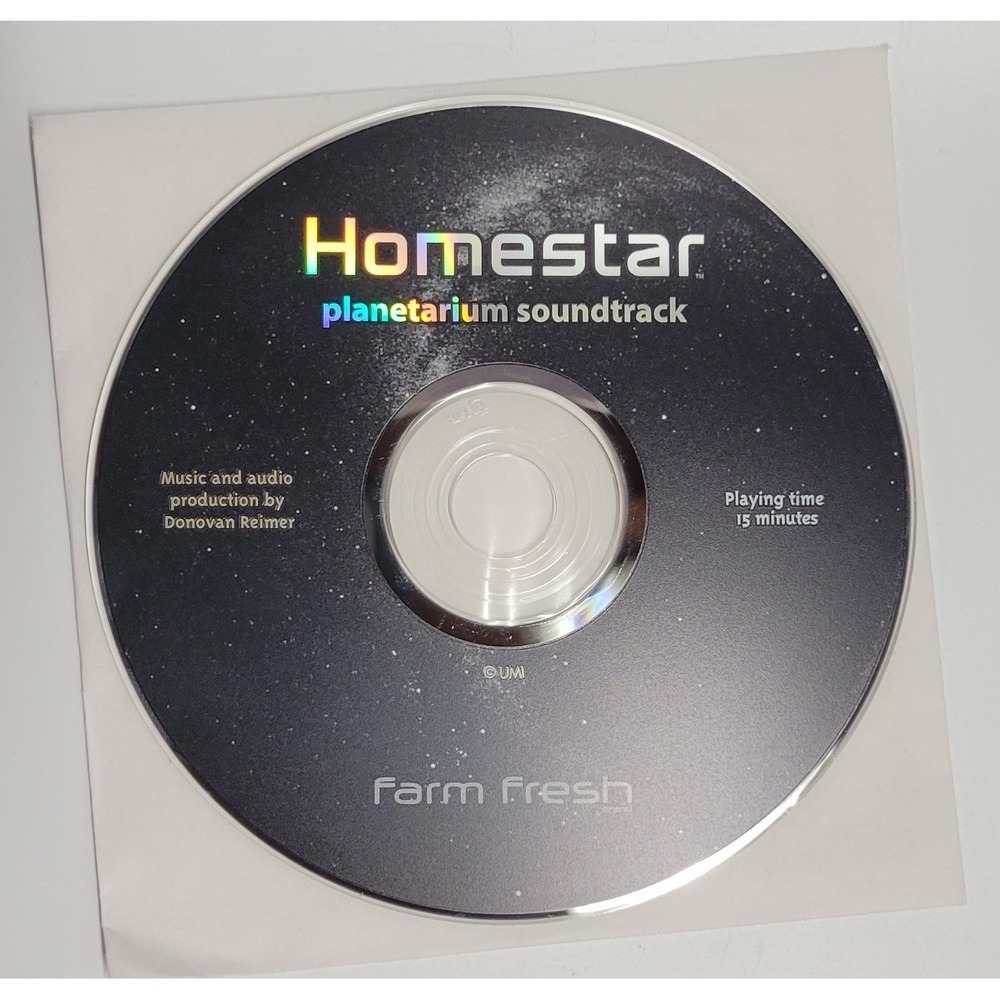 Sega Homestar Planetarium Soundtrack CD Donovan Reimer Star Projector 15 Min